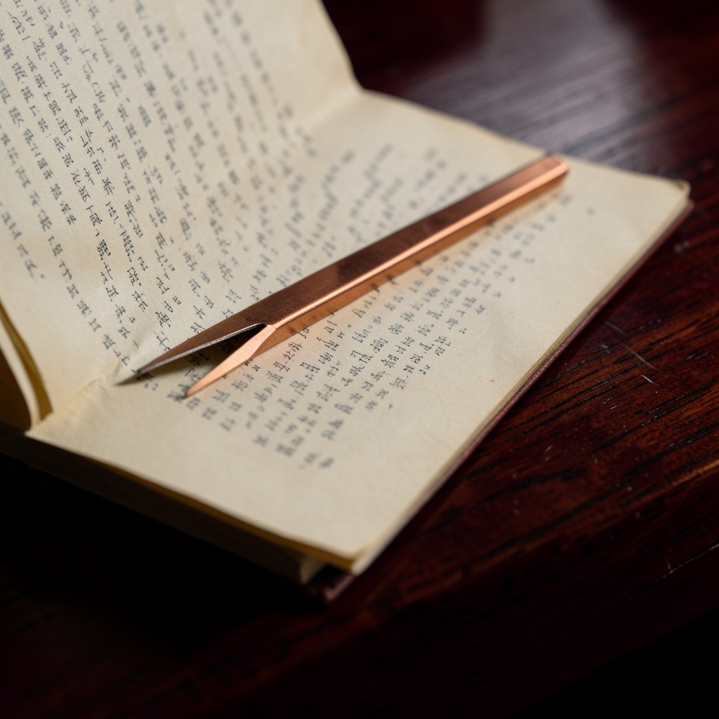 A close view of an open ordinance with narrow columns of unreadable ink figures on warm ivory paper.